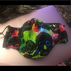 Constantly Varied Gear Tie Dye skull face mask